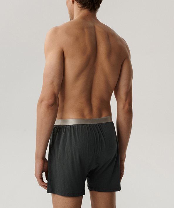 Набір боксерів чоловічих Atlantic 2BMB-005 2шт. 2XL графітовіфото3