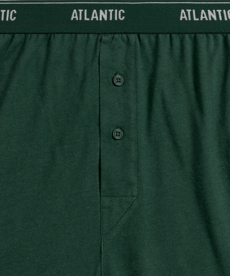 Набор боксеров мужских Atlantic 2RMX-001 2шт. M синие/зеленые фото 3