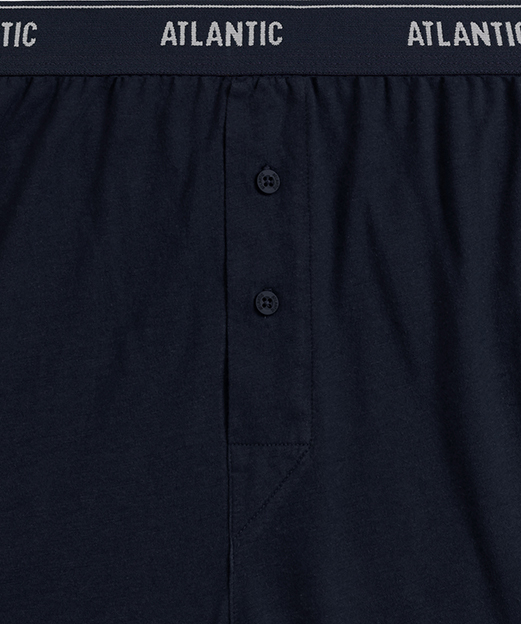 Набір боксерів чоловічих Atlantic 2RMX-001 2шт. M сині/зеленіфото2