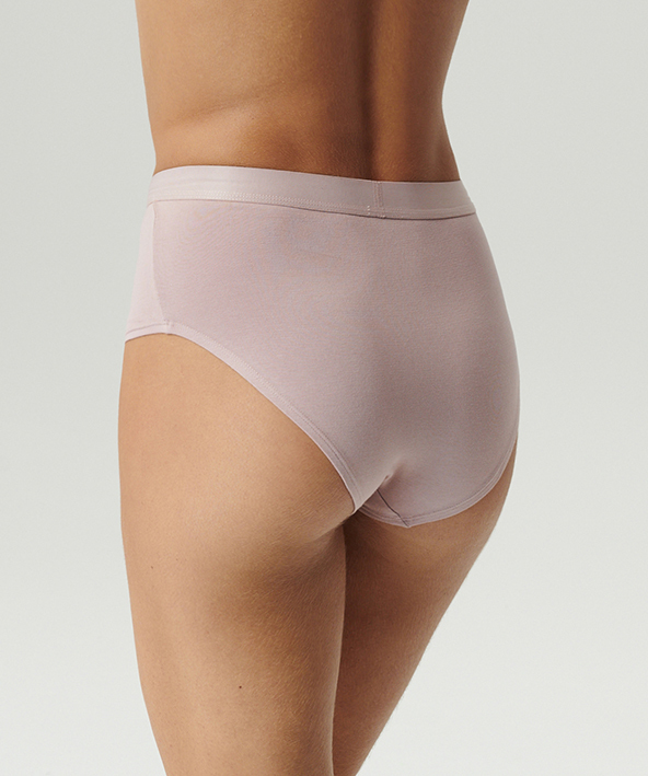 Набір трусів жіночих максі Atlantic 3CLP-009 3шт. 2XL бежеві/рожеві/зеленіфото3