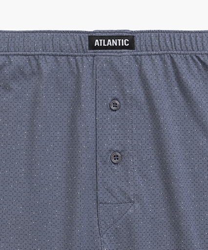 Набір боксерів чоловічих Atlantic 2MBX-062 2шт. XL сині/голубіфото