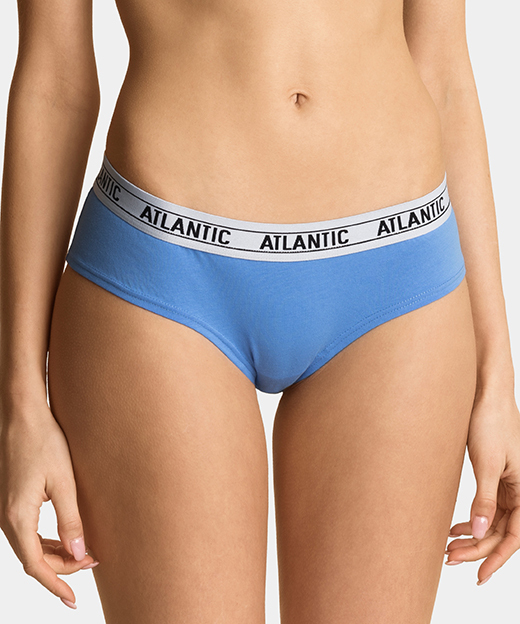 Набір трусів жіночих хіпстер Atlantic 3LP-177 3шт. XL коралові/жовті/блакитніфото2