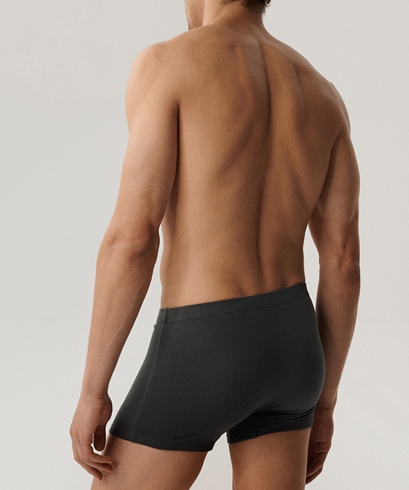 Набір боксерів чоловічих Atlantic 5BMH-007 5шт. XL сірі/чорні/графітовіфото