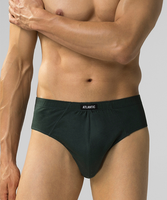 Набір трусів чоловічих класика Atlantic 5SMP-003 5шт. L графітові/сірі/чорні/зелені/коричневіфото4