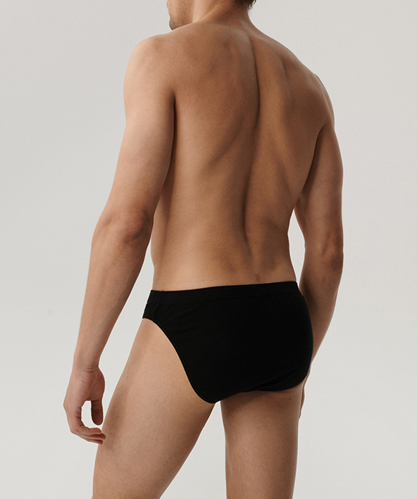 Набор мужских трусов Atlantic 3BMP-322 3шт. XL черные фото 3