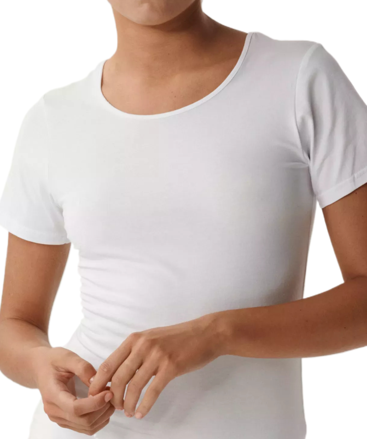 Футболка жіноча футболка Atlantic BLV-199N L білафото3