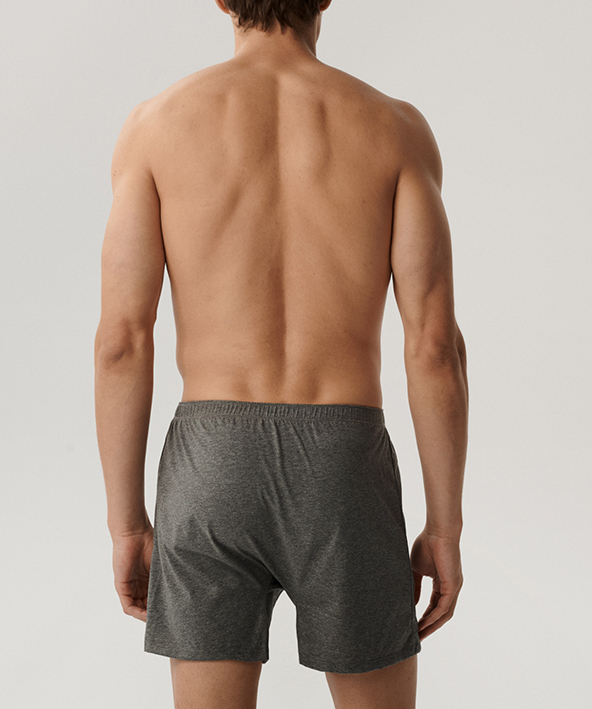 Набір боксерів чоловічих Atlantic 2BMB-003 2шт. 2XL чорні/сіріфото3