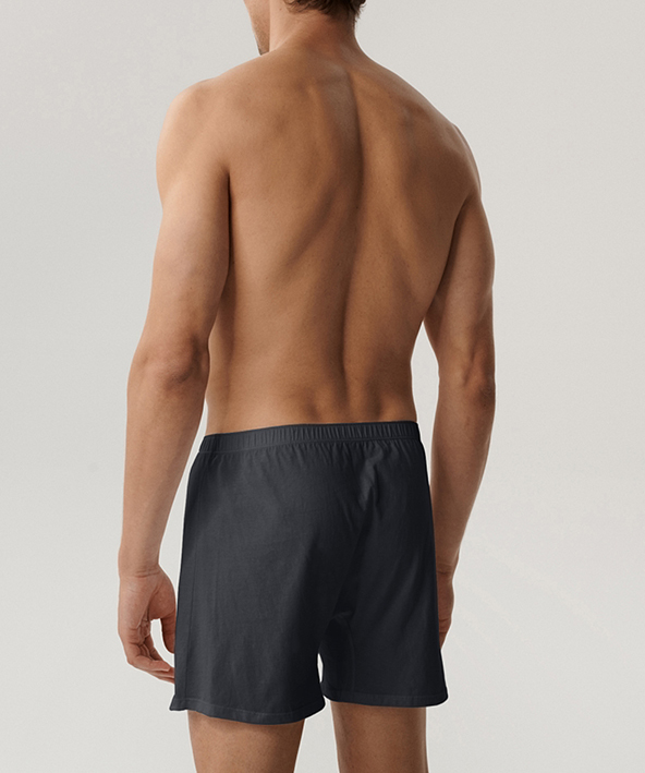 Набір боксерів чоловічих Atlantic 2BMB-003 2шт. M графітовіфото3