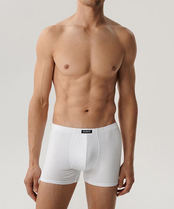 Набір боксерів чоловічих Atlantic 3BMH-007 3шт. S біліфото2