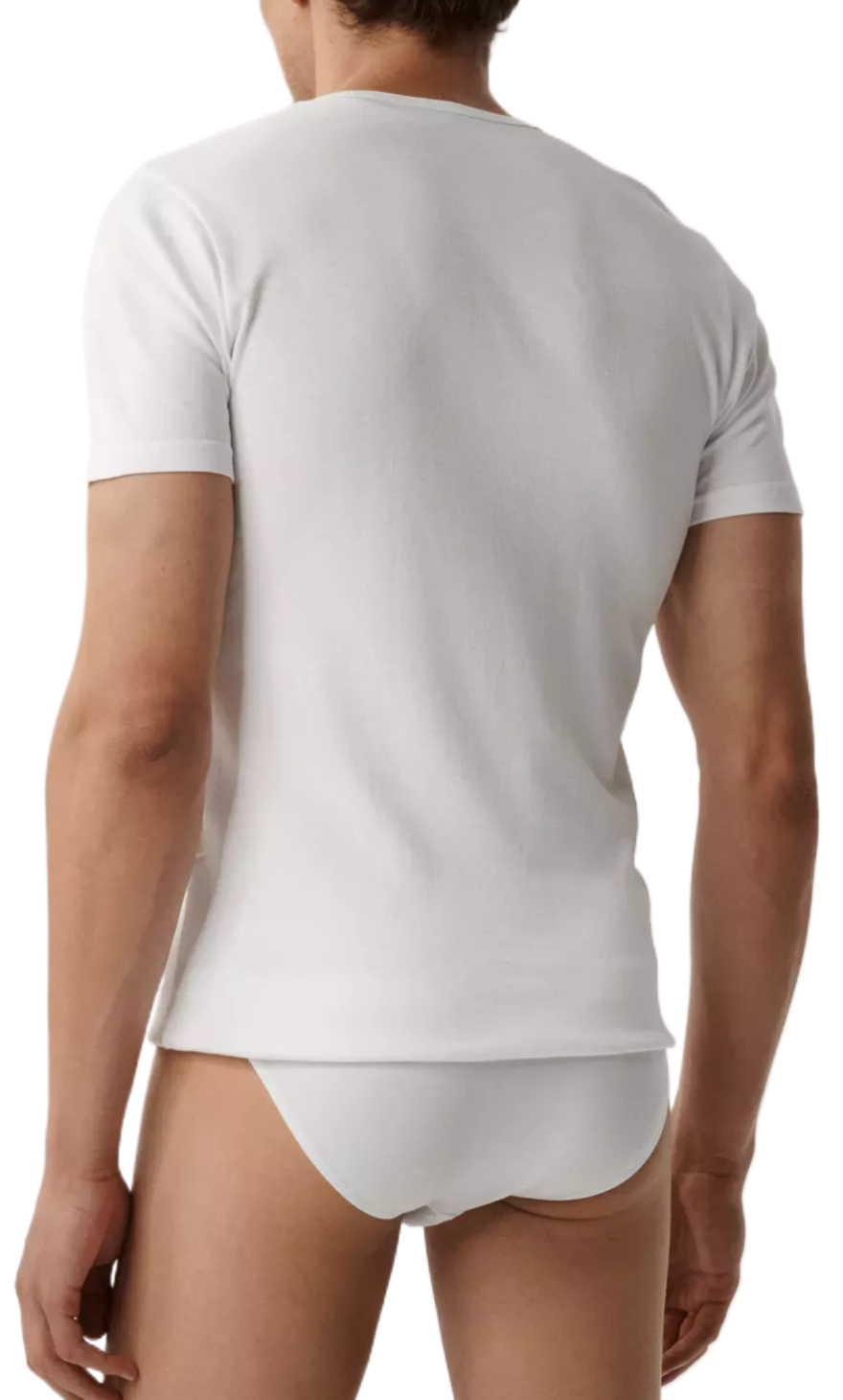 Футболка мужская Atlantic BMV-048N L белые фото 2