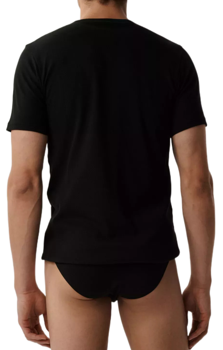 Футболка мужская Atlantic BMV-048N L черные фото 2