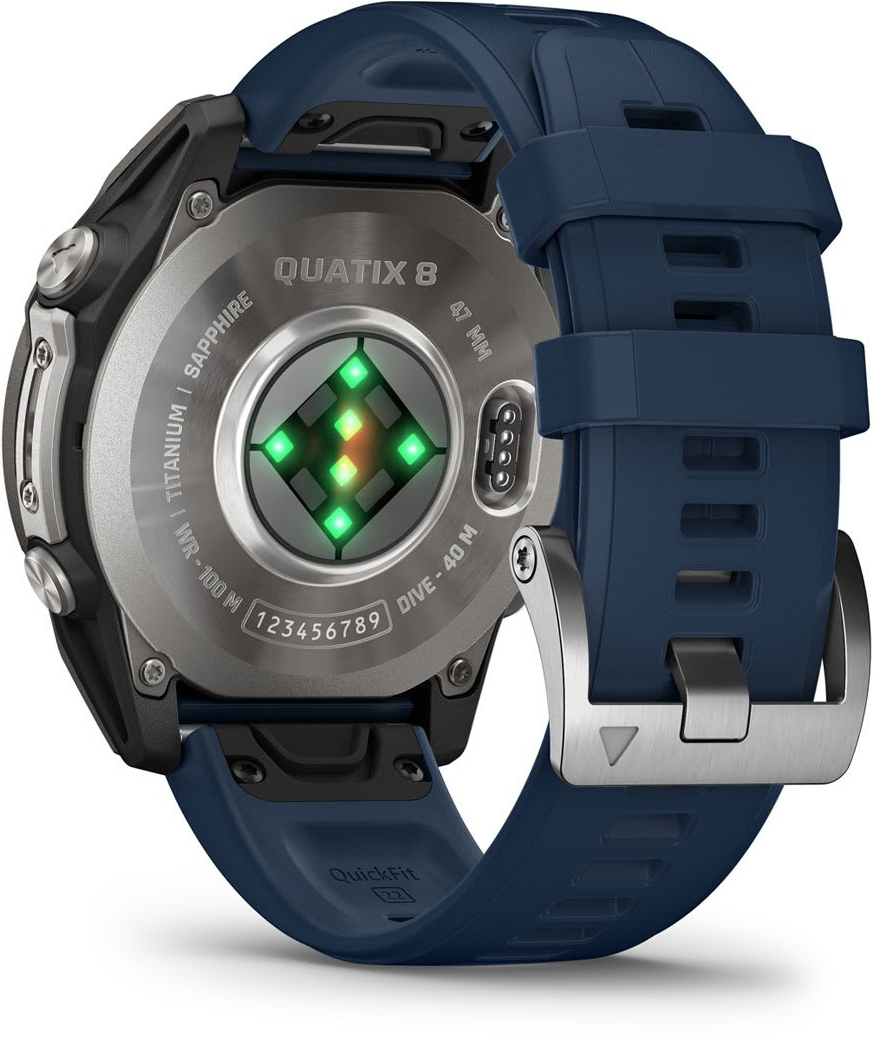 Смарт-часы Garmin Quatix 8 47mm AMOLED Saph (010-02904-51) фото 6