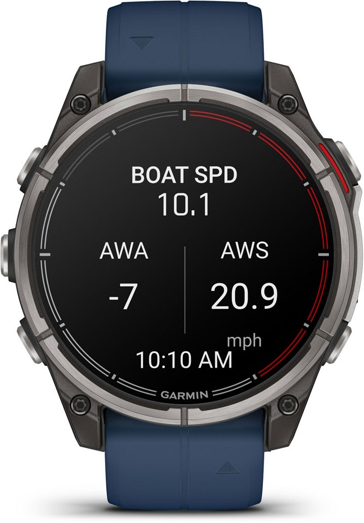 Смарт-часы Garmin Quatix 8 47mm AMOLED Saph (010-02904-51) фото 2