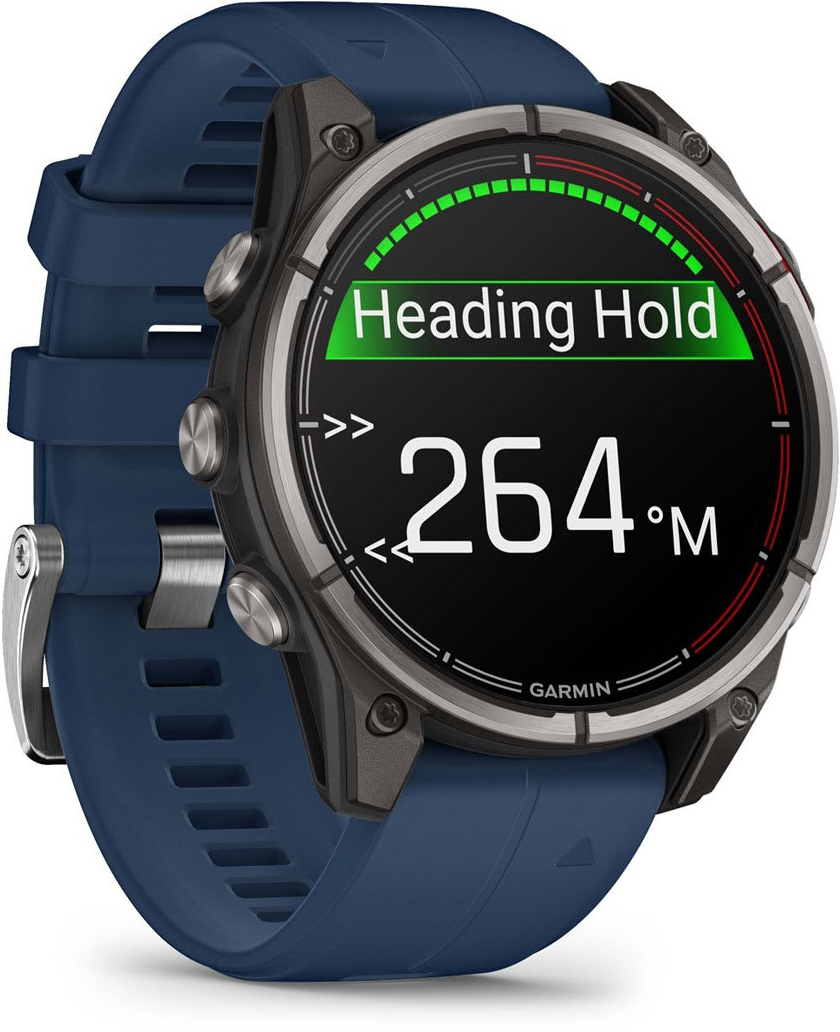 Смарт-часы Garmin Quatix 8 47mm AMOLED Saph (010-02904-51) фото 3