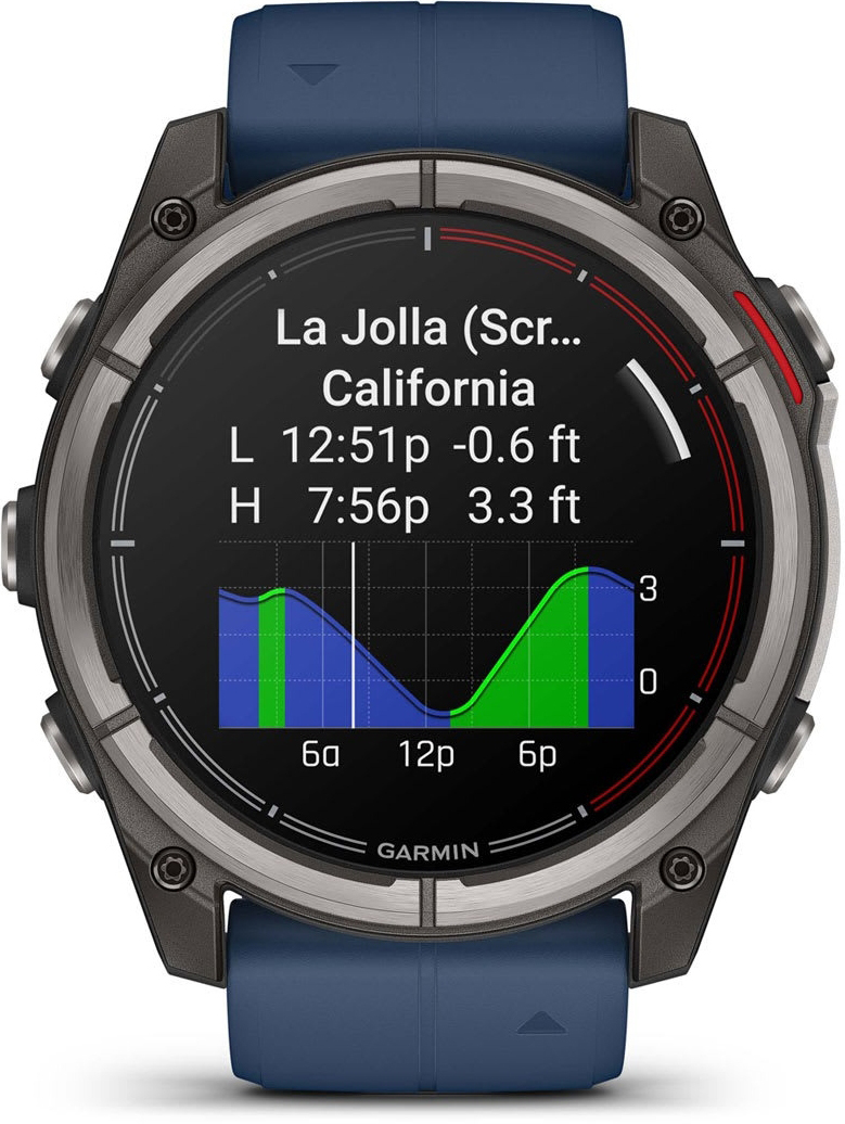 Смарт-годинник Garmin Quatix 8 51mm AMOLED Saph (010-02905-91)фото