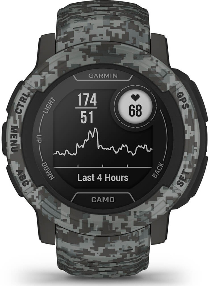 Смарт-часы Garmin Instinct 2 Camo Edition Graphite Camo (010-02626-03) фото 