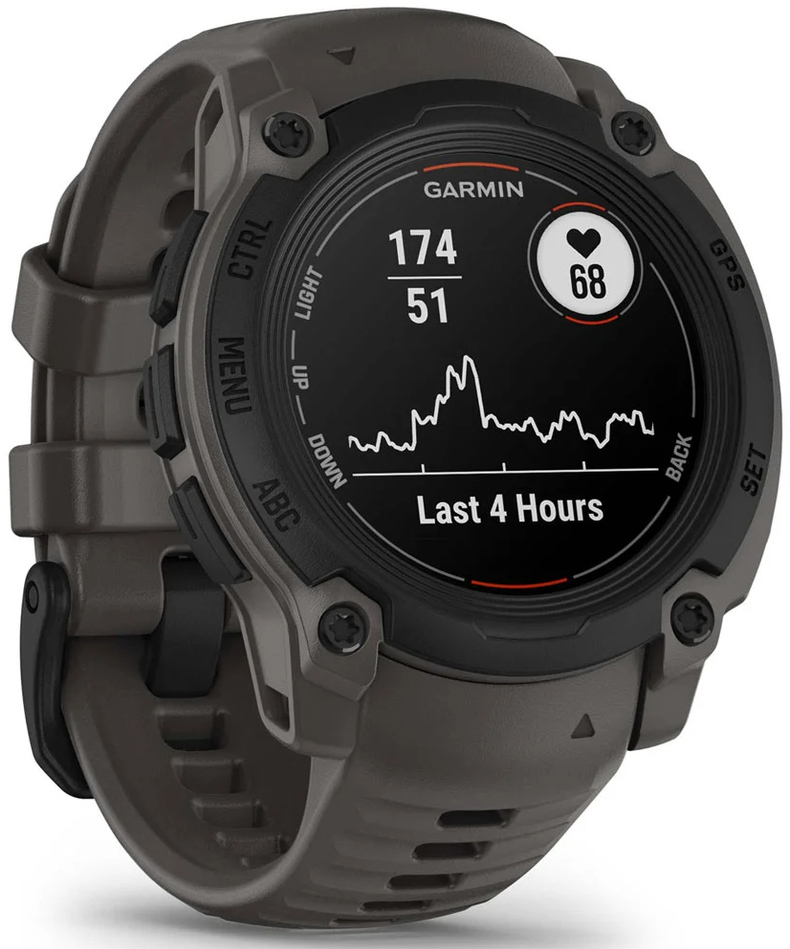 Смарт-часы Garmin Instinct E 40 mm Black Bezel with Charcoal Band (010-02932-00) фото 