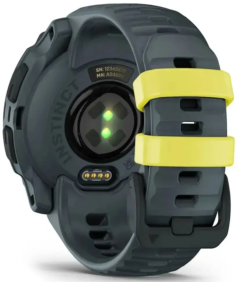 Смарт-часы Garmin Instinct E 40 mm Electric Lime Bezel w/ Twilight Band (010-02932-01) фото 