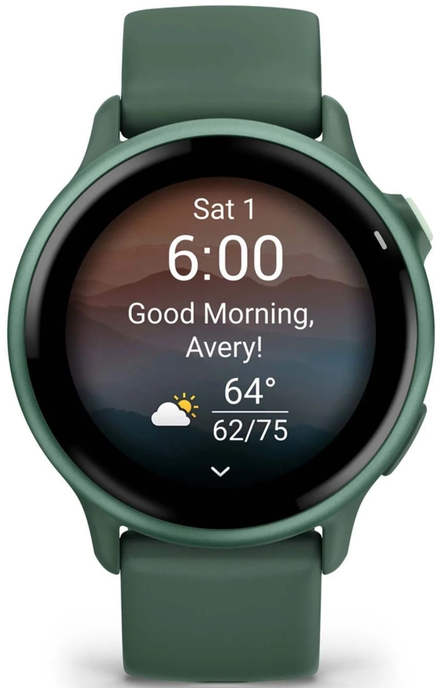Смарт-часы Garmin Vivoactive 6 Jasper Green/J. Green Metallic (010-02985-02) фото 