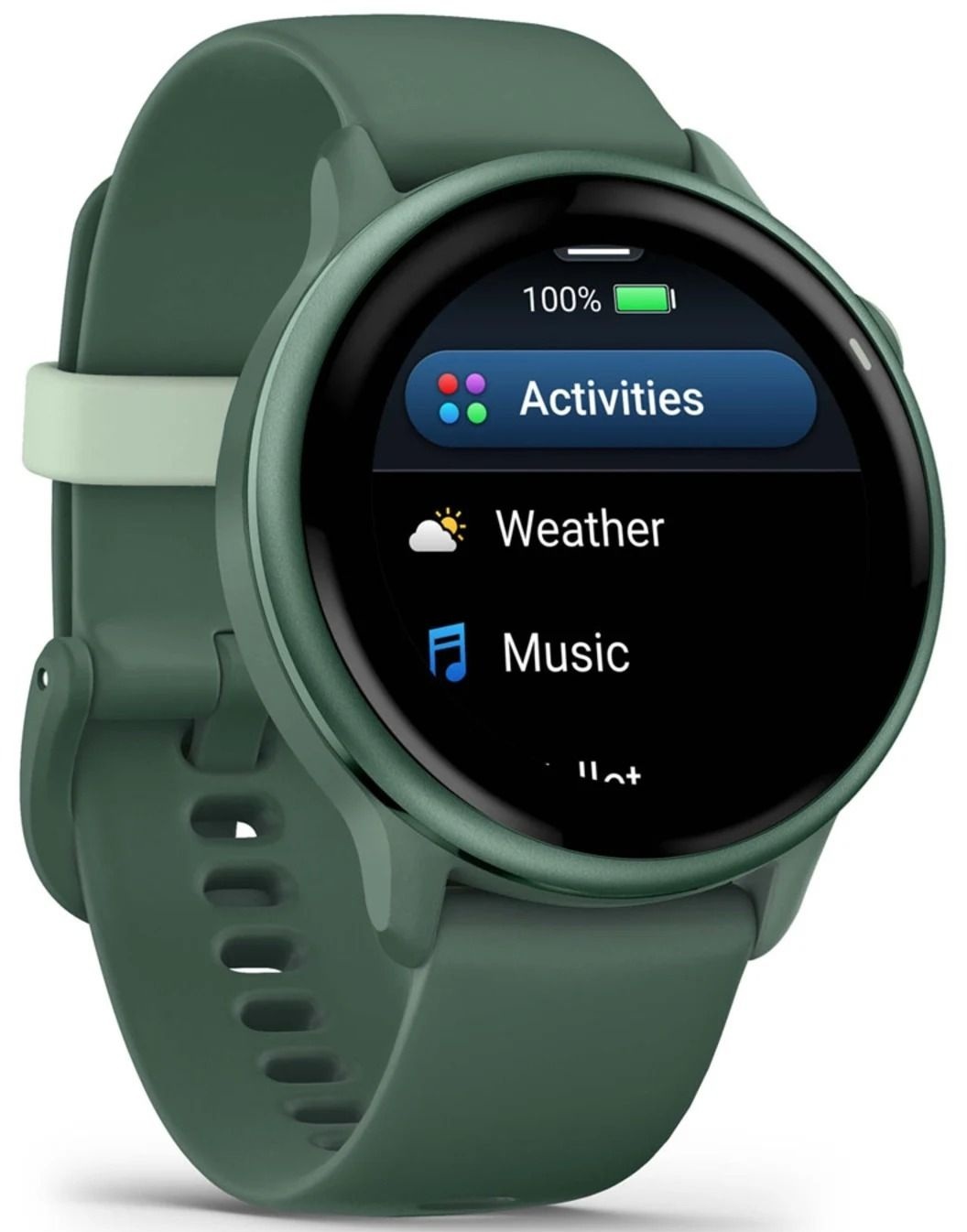 Смарт-часы Garmin Vivoactive 6 Jasper Green/J. Green Metallic (010-02985-02) фото 