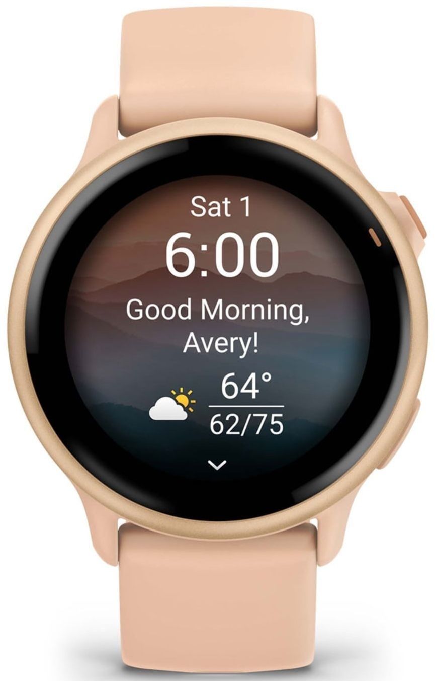 Смарт-часы Garmin Vivoactive 6 Pink Dawn/P. Dawn Metallic (010-02985-03) фото 