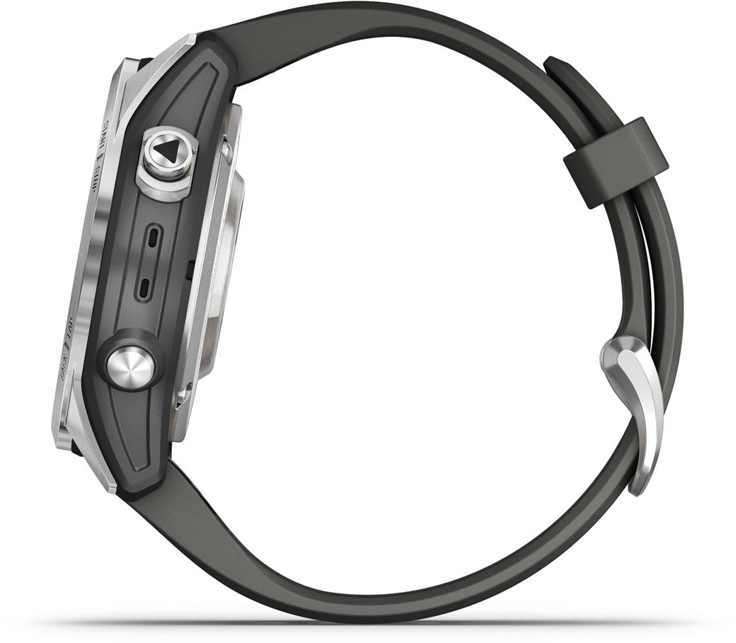 Смарт-часы Garmin Fenix 7S Pro Solar Glass SS w/Graphite band (010-02776-01) фото 5