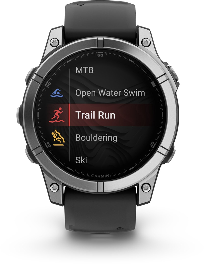 Смарт-годинник Garmin Fenix E 47mm Stainless Steel/Black (010-03025-00)фото