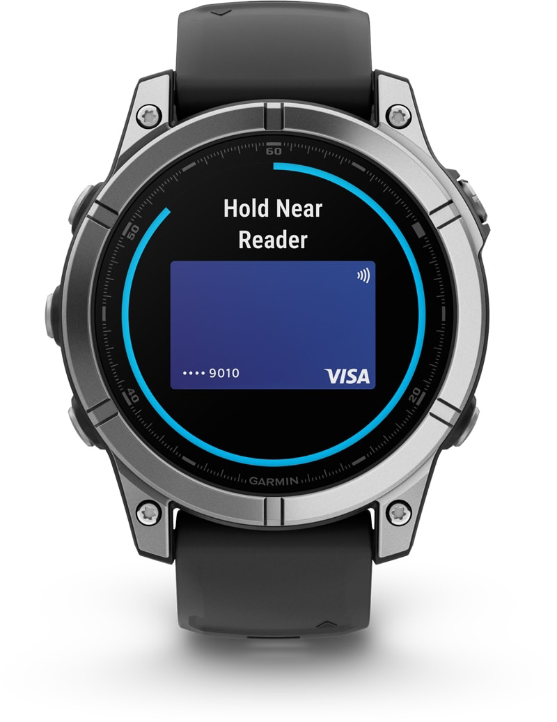 Смарт-годинник Garmin Fenix E 47mm Stainless Steel/Black (010-03025-00)фото