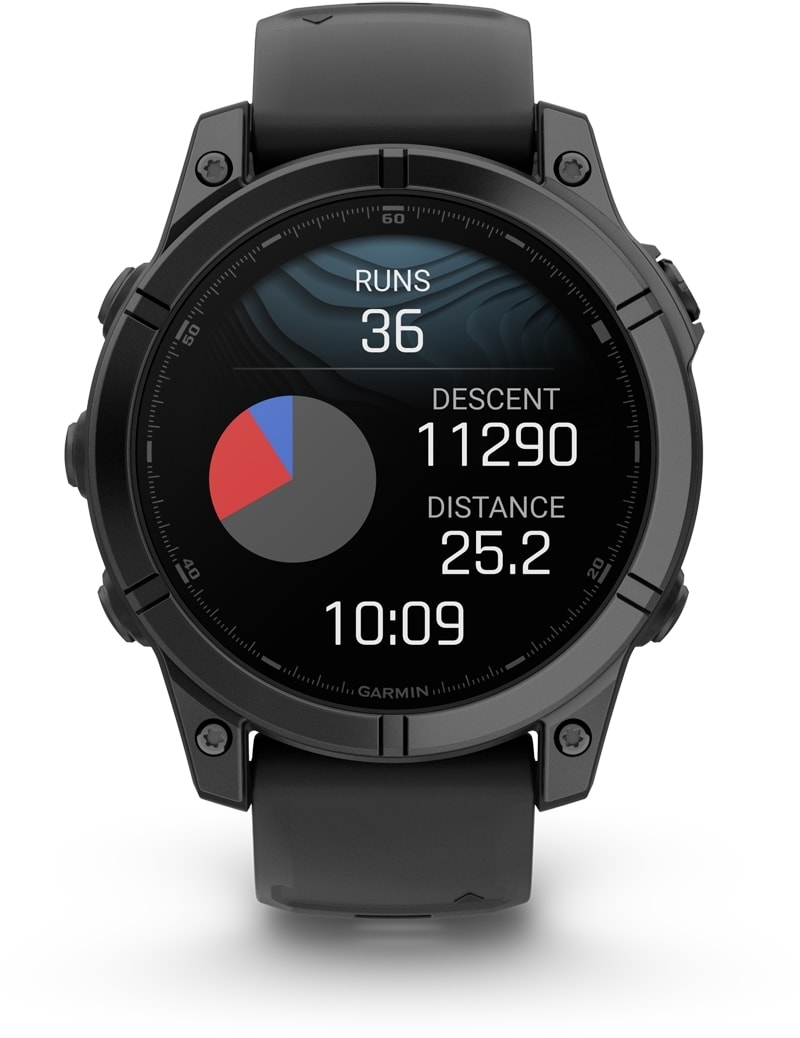 Смарт-часы Garmin Fenix E 47mm Slate Gray Steel/Black (010-03025-01) фото 