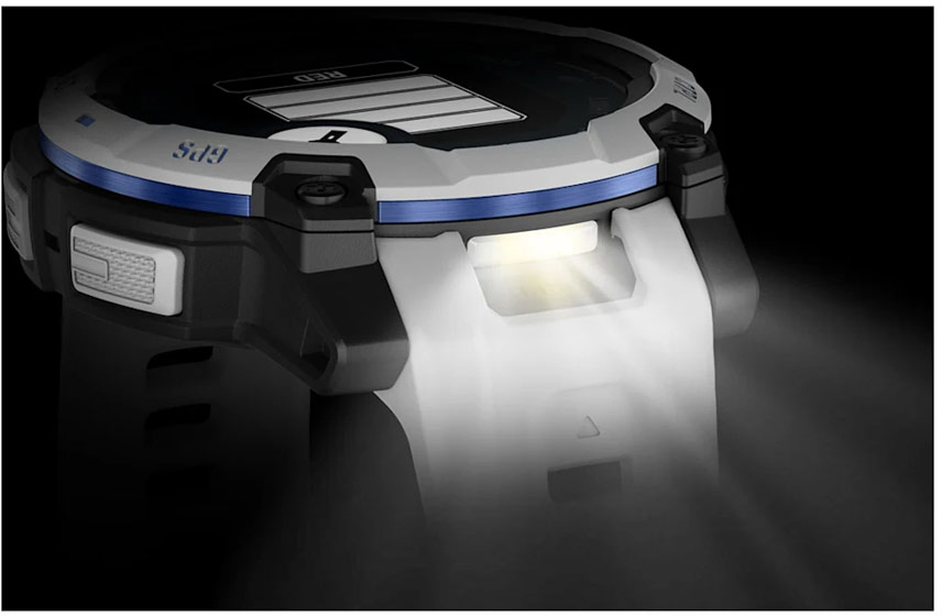 Смарт-годинник Garmin Instinct 3 45mm Solar Whitestone with Whitestone Band (010-02934-03)фото