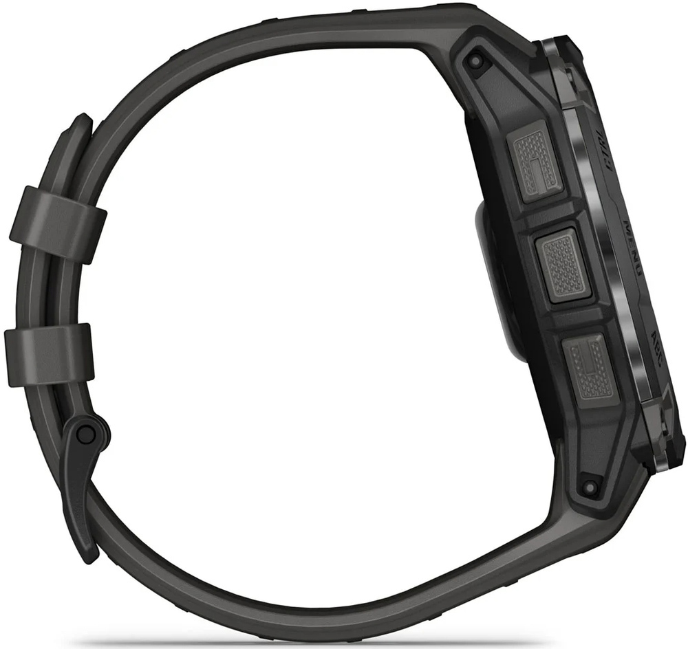 Смарт-часы Garmin Instinct 3 50mm AMOLED Black Bezel with Charcoal Band (010-03020-00) фото 