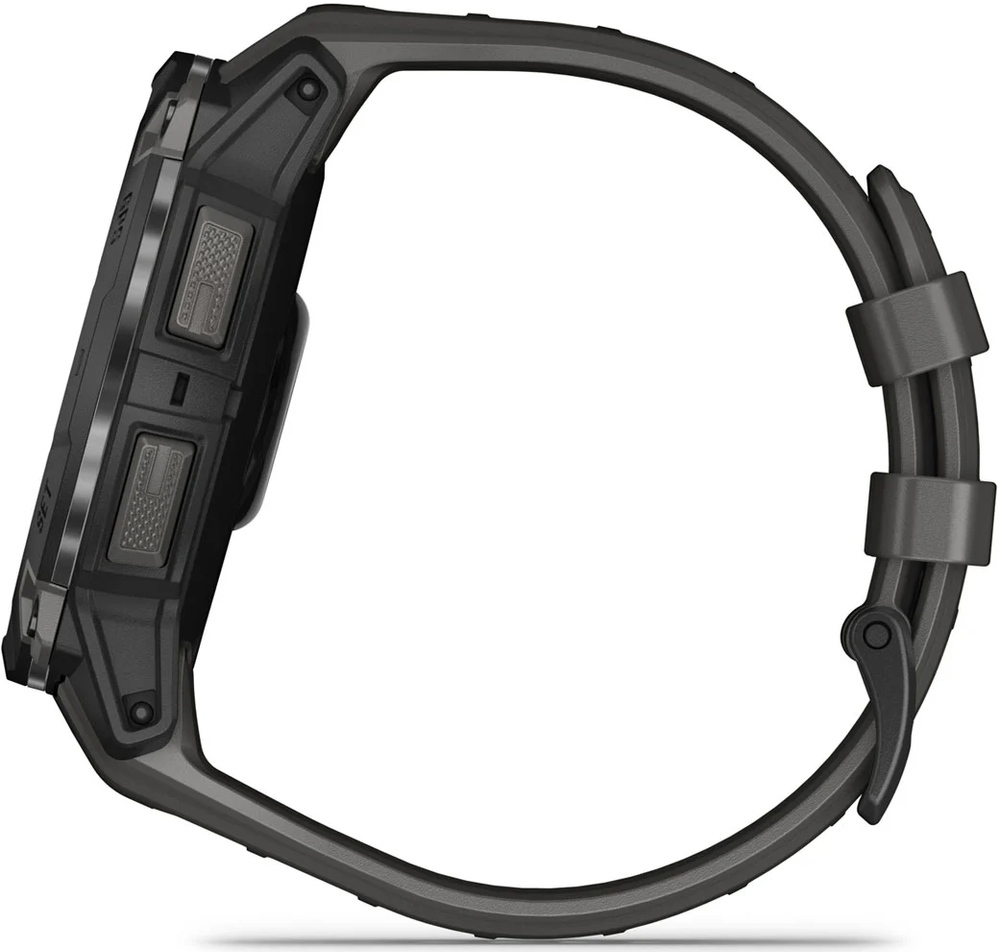 Смарт-часы Garmin Instinct 3 50mm AMOLED Black Bezel with Charcoal Band (010-03020-00) фото 