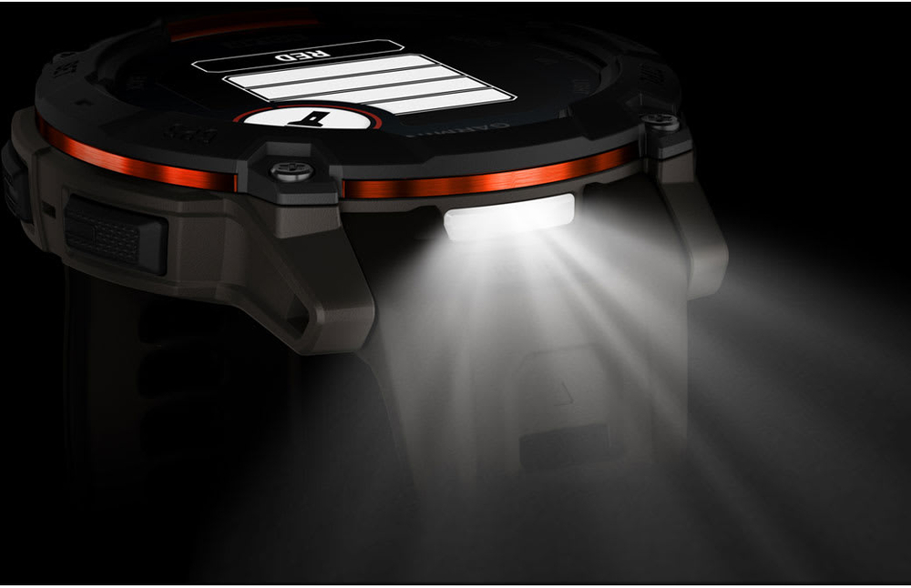 Смарт-годинник Garmin Instinct 3 50mm Solar Black Bezel with Charcoal Band (010-02935-00)фото