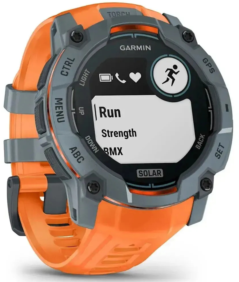 Смарт-годинник Garmin Instinct 3 50mm Solar Twilight Bezel w/Solstice Band (010-02935-01)фото