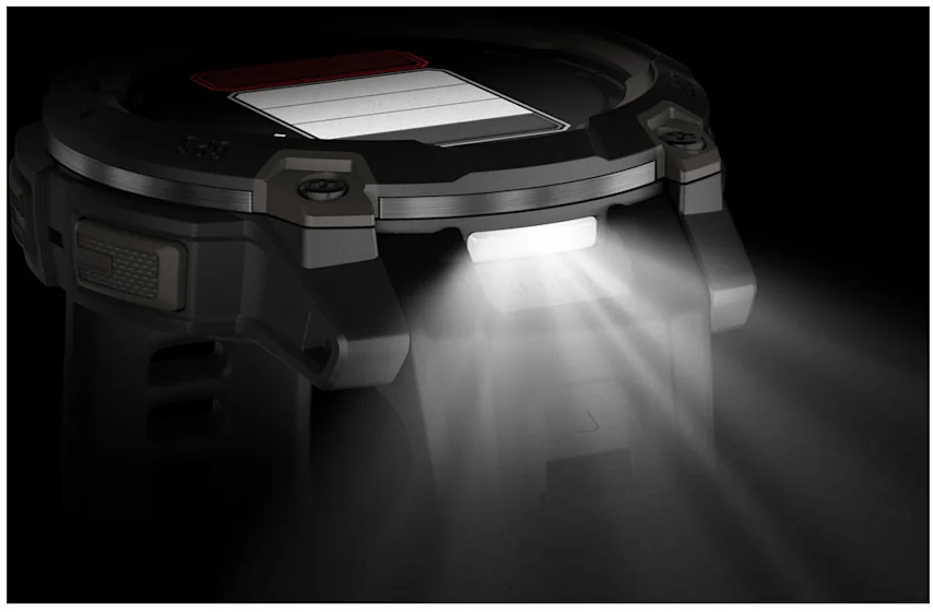 Смарт-часы Garmin Instinct 3 45mm AMOLED Black Bezel with Black Band (010-02936-00) фото 