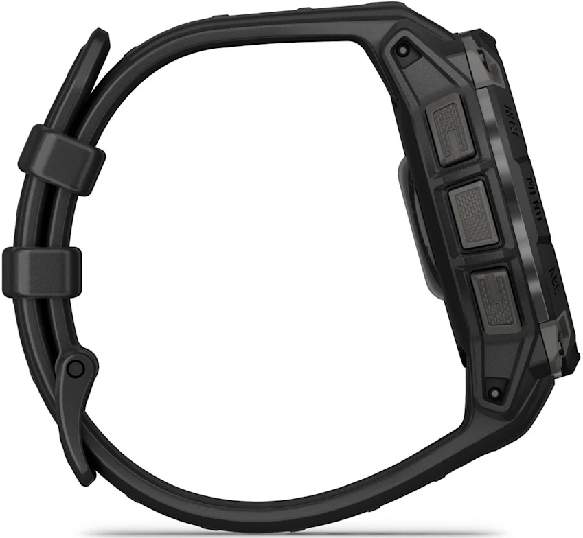 Смарт-часы Garmin Instinct 3 45mm AMOLED Black Bezel with Black Band (010-02936-00) фото 