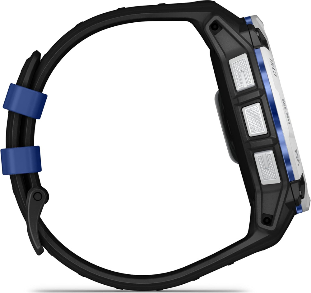 Смарт-годинник Garmin Instinct 3 50mm Solar Whitestone with Black Band (010-02935-03)фото