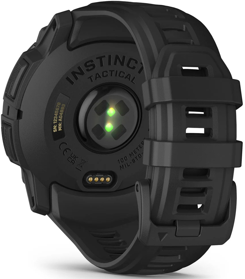 Смарт-годинник Garmin Instinct 3 Tactical AMOLED 50mm Black (010-03020-50)фото