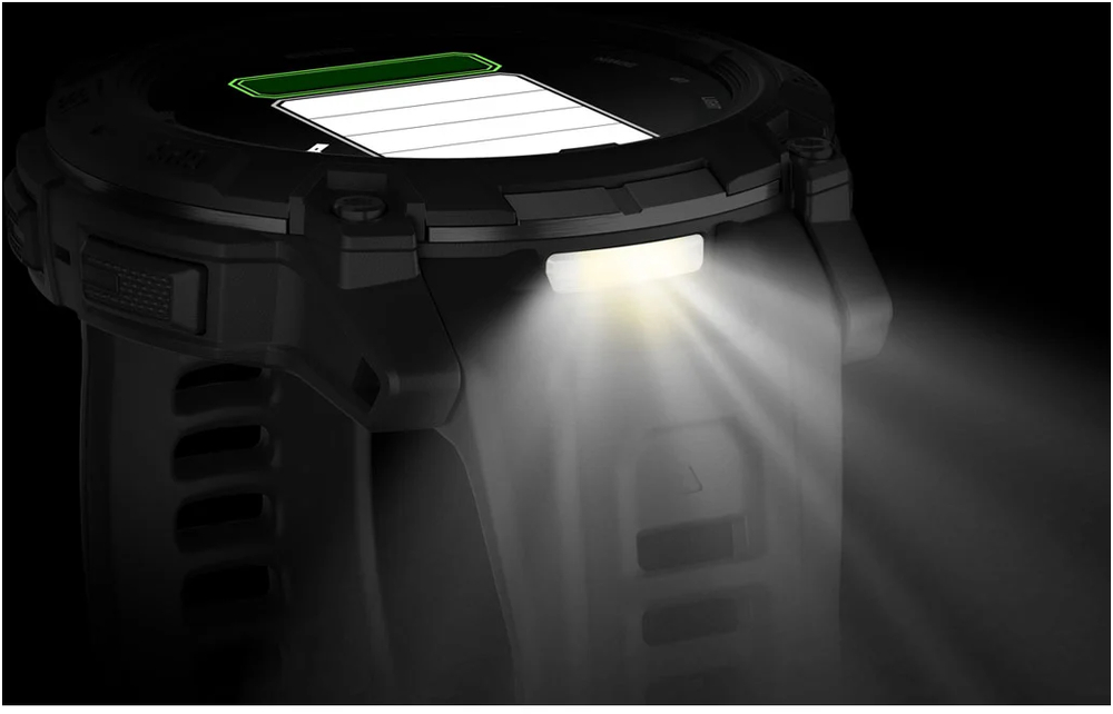 Смарт-годинник Garmin Instinct 3 Tactical AMOLED 50mm Black (010-03020-50)фото