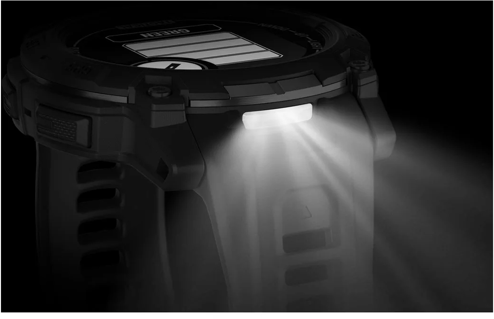 Смарт-часы Garmin Instinct 3 50mm Tactical Solar Black (010-02935-50) фото 