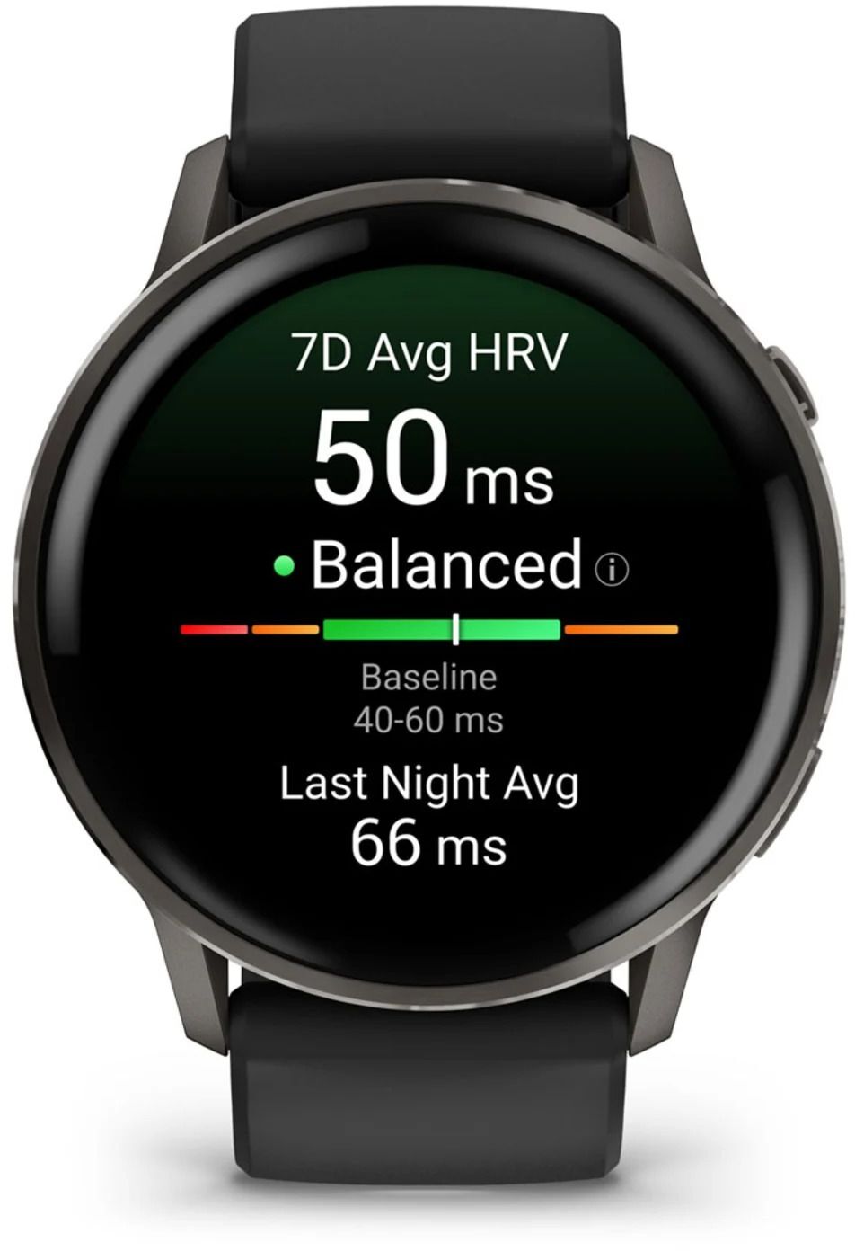 Смарт-годинник Garmin Venu 4 (45mm) Black w/ Slate + Black (010-03014-00)фото