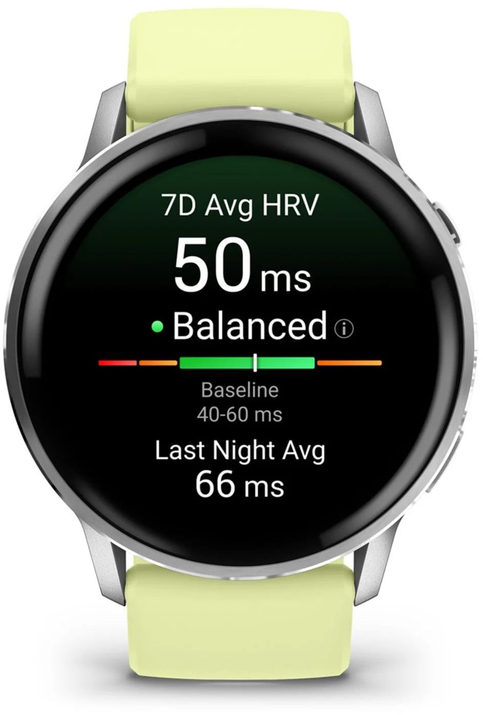 Смарт-годинник Garmin Venu 4 (45mm) Gray w/ Silver + Citron (010-03014-02)фото