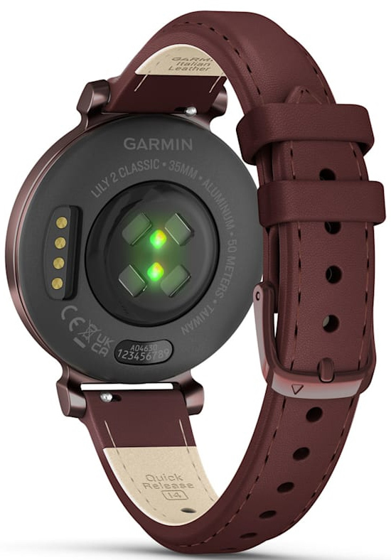 Смарт-часы Garmin Lily 2 Classic DarkBronze/Mulberry (010-02839-03) фото 