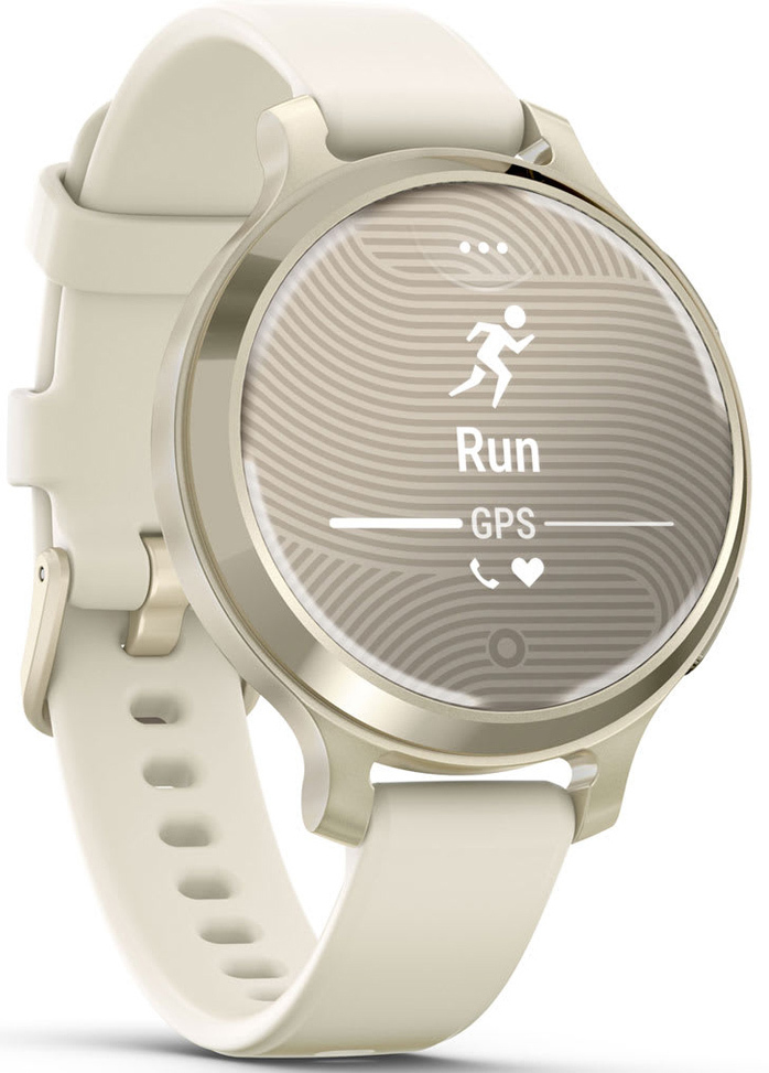 Смарт-часы Garmin Lily 2 Active Lunar Gold/Bone Silicone (010-02891-00) фото 