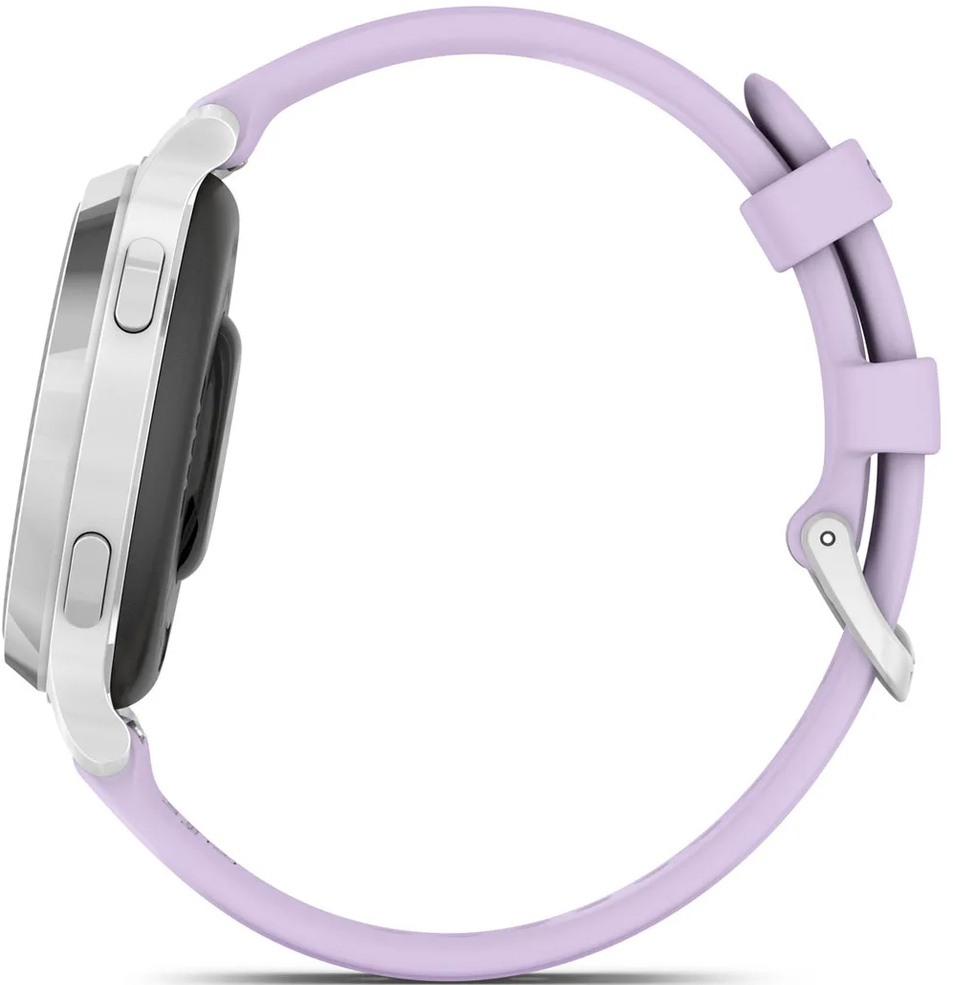 Смарт-часы Garmin Lily 2 Active Silver/Jasmine Purple Silicone (010-02891-01) фото 