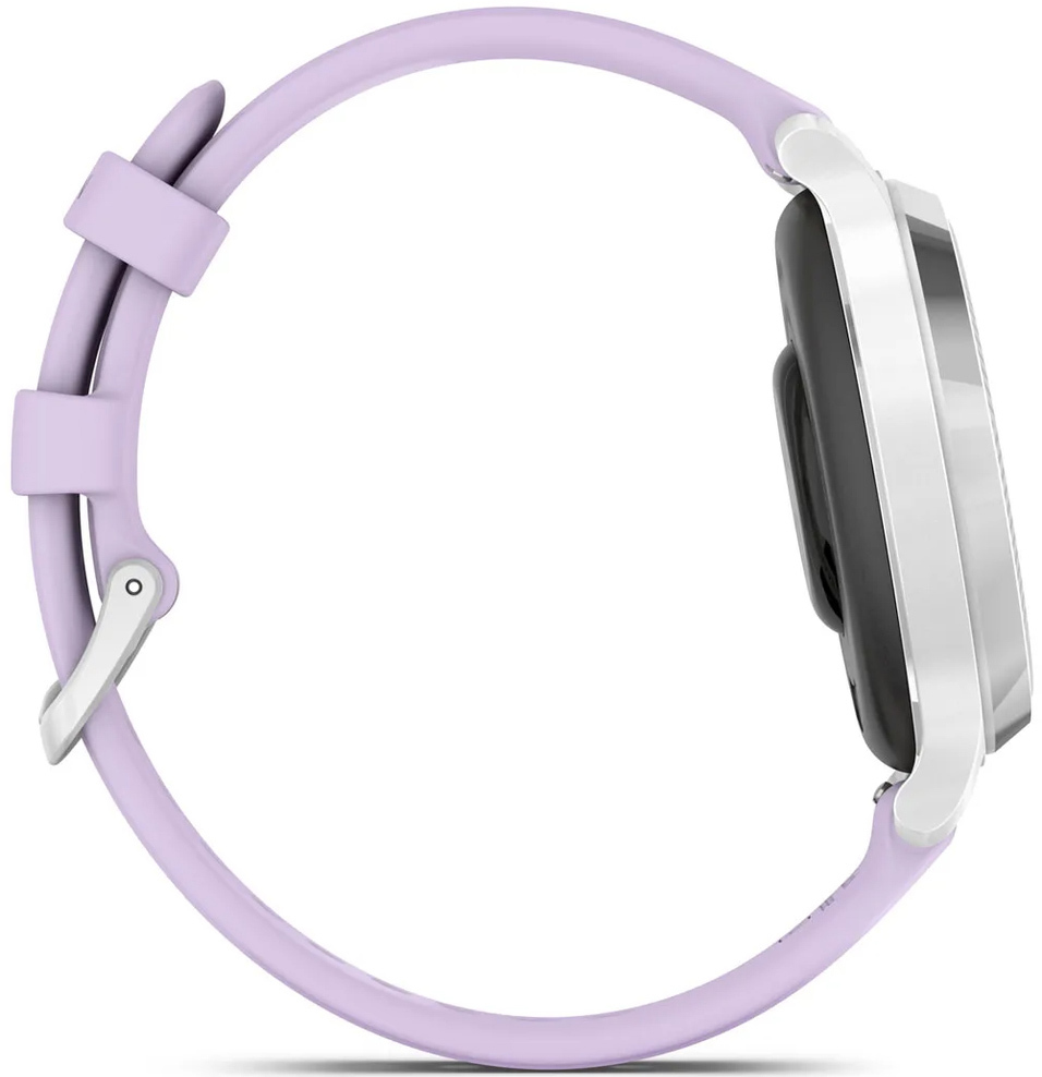 Смарт-часы Garmin Lily 2 Active Silver/Jasmine Purple Silicone (010-02891-01) фото 