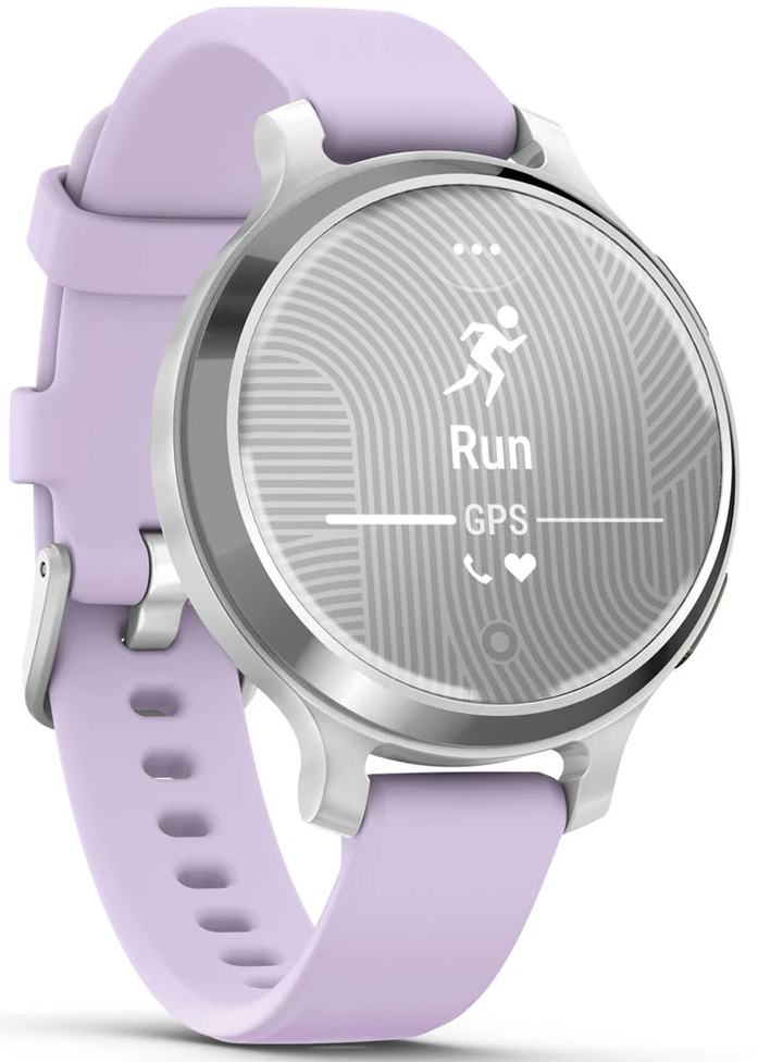Смарт-часы Garmin Lily 2 Active Silver/Jasmine Purple Silicone (010-02891-01) фото 
