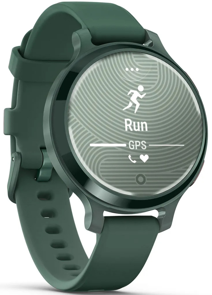 Смарт-часы Garmin Lily 2 Active Jasper Green/Jasper Green Silicone (010-02891-02) фото 