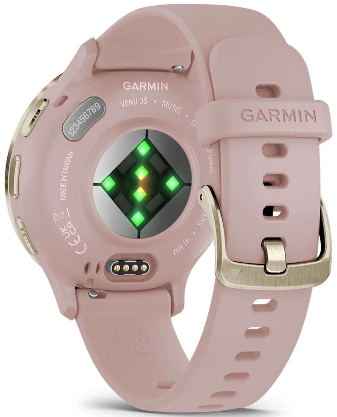 Смарт-часы Garmin Venu 3S Dust Rose + Soft Gold (010-02785-03) фото 