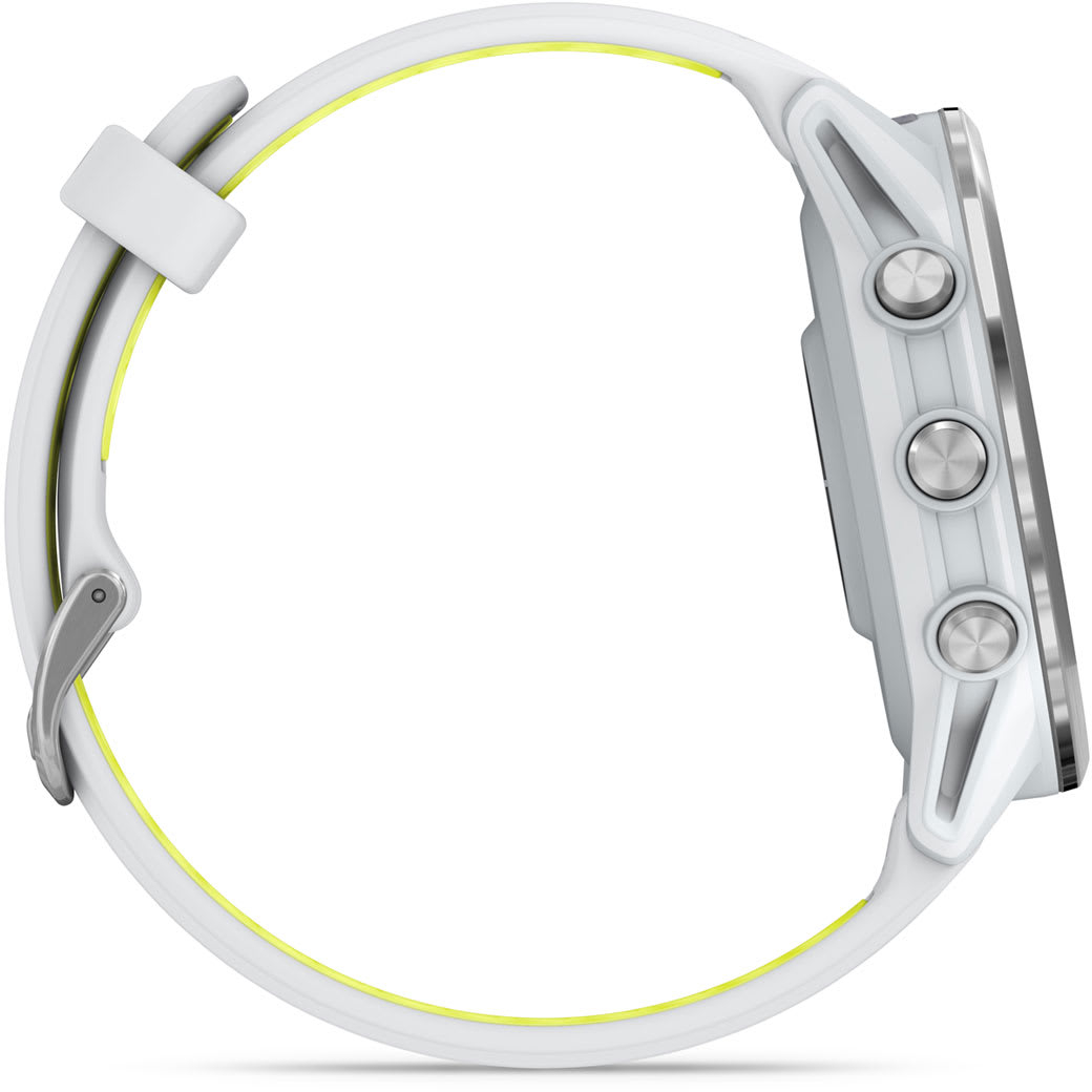 Смарт-годинник Garmin Forerunner 970 Whitestone/Amp Yellow (010-02969-11)фото